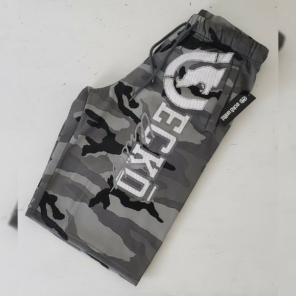 ECKO UNLTD STANDARDIZED FLEECE SHORTS MEN'S SIZE S WITH POCKETS STREET CAMO - Picture 3 of 7